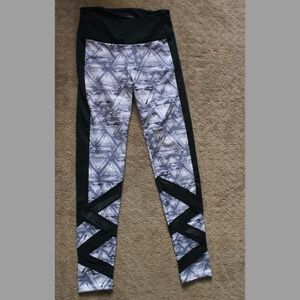 Orange Theory Geometric Printed Leggings